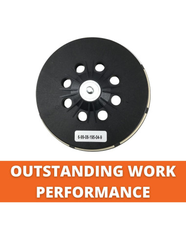 Almohadilla Lijadora Fein 15 cm con Gancho y Bucle - Duradera