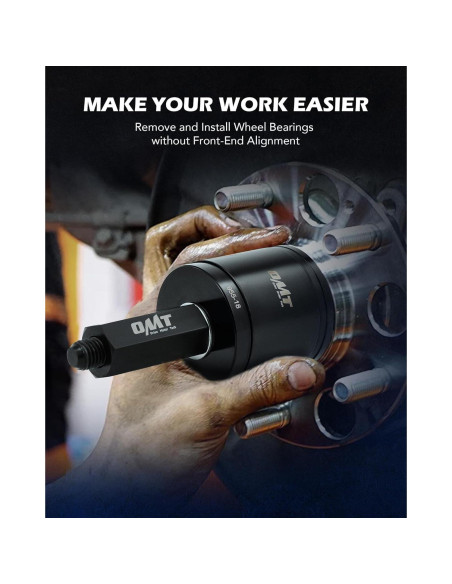 Kit de Prensa de Rodamiento de Rueda Orion Motor Tech 24 Pzas