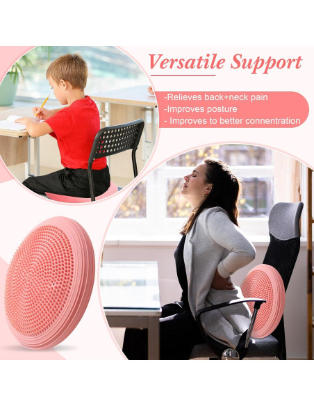 Asiento de Balance Wobble Cushion Libima 33cm Lila Aciano