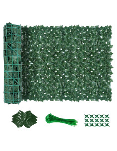 Pantalla de Privacidad AGJIDSO Hiedra Artificial 2,97 m