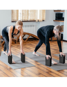 30 Bloques de Yoga Lenwen Espuma EVA Antideslizante 23x15x7.6cm 2