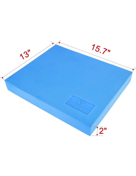 Almohadilla de Equilibrio Fragraim Azul 40x33x5 cm Antideslizante