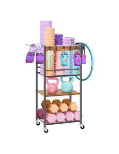 Estante de Almacenamiento Nandae para Equipos de Ejercicio