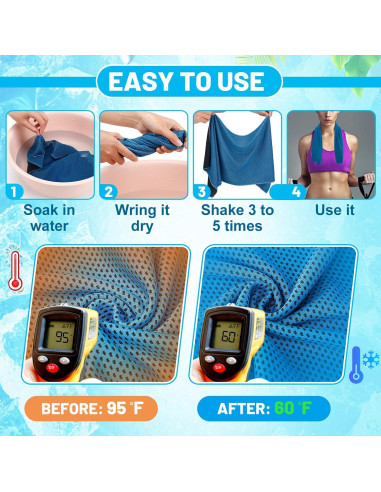 Toallas Refrescantes MADHOLLY 100 Pcs 80x30 cm Multicolor