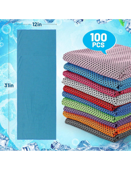 Toallas Refrescantes MADHOLLY 100 Pcs 80x30 cm Multicolor