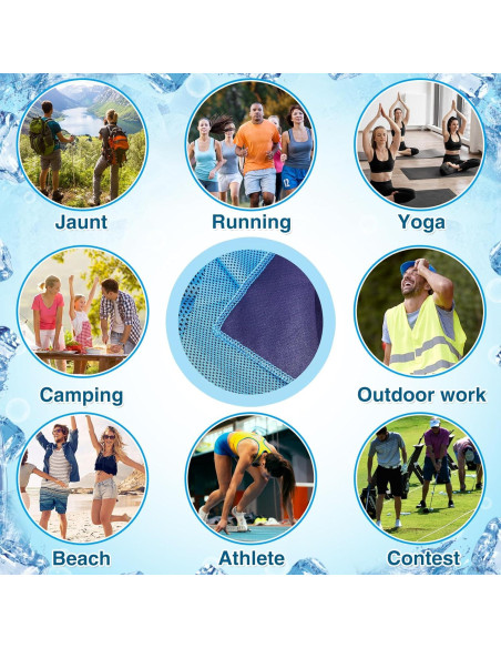 Toallas Refrescantes MADHOLLY 100 Pcs 80x30 cm Multicolor