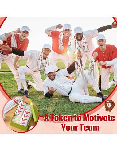 12 Toallas Refrigerantes CraftyDream Microfibra Béisbol 101.6x30.5cm