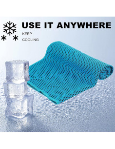 Toalla de Enfriamiento EastyGold 3 Unidades Microfibra 30x80cm 2