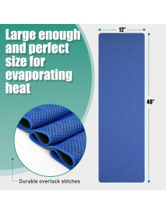 Toallas Enfriadoras Haoteey 30 Piezas 101.6x30.5cm Microfibra 2