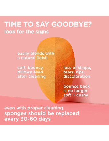 Esponja de Complección Milagrosa Real Techniques - Naranja