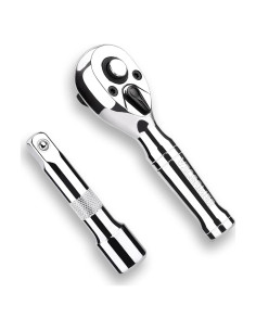 Juego de Llaves de Carraca Cortas Tiosamd 3/8" 72 Dientes