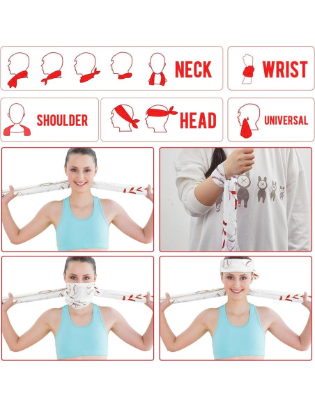 30 Toallas Refrigerantes de Béisbol Party Greeting 101.6x30.5cm