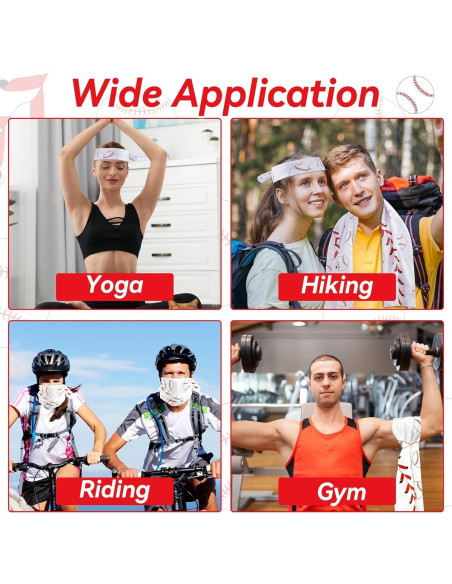 30 Toallas Refrigerantes de Béisbol Party Greeting 101.6x30.5cm