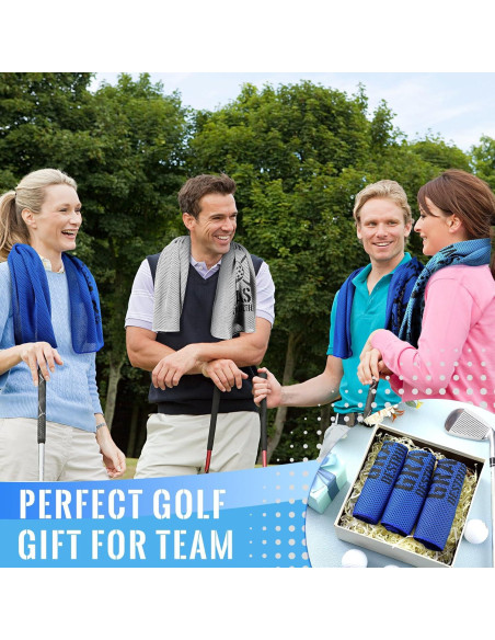 Paquete de 12 Toallas Enfriadoras HunnmingRe Golf 81x30 cm