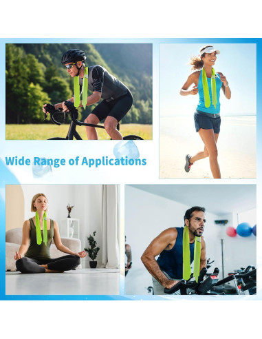 Toalla de Enfriamiento Sel Natural 12 Piezas Microfibra 101.6x30.5cm