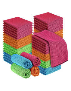 50 Toallas Enfriadoras Shellwei 30x100 cm Microfibra Deportes