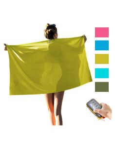 Toalla de Enfriamiento Grande MUTAO 80x120 cm Amarillo