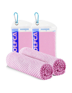 Toalla Enfriadora JAGJOG 101.6x30.5cm Microfibra Rosa
