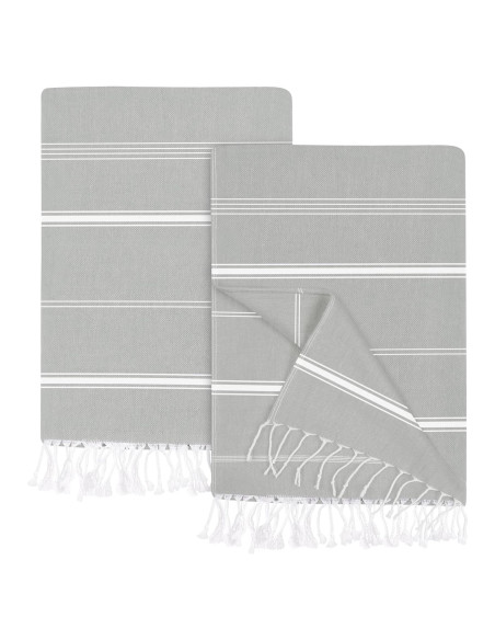 Set de 2 Toallas de Playa Utopia 100% Algodón 182.9x101.6 cm