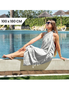 Set de 2 Toallas de Playa Utopia 100% Algodón 182.9x101.6 cm 2