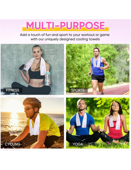 Toallas de Enfriamiento Peryiter 12 Unidades 101.6x30.5cm Microfibra Toallas de Enfriamiento Peryiter 12 Unidades 101.6x30.5cm Microfibra