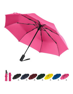 Paraguas Plegable POKIXY Automático Impermeable 30 cm