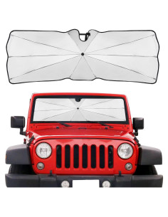 Sombrilla para Parabrisas JoyTutus JK JKU 2007-2018 Plegable