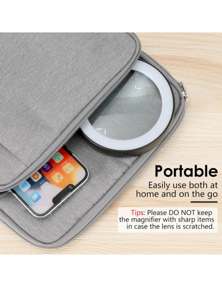 Lupa MoKo 30X con Luz LED, 18 LEDs, Ergonomía, Negra Lupa MoKo 30X con Luz LED, 18 LEDs, Ergonomía, Negra