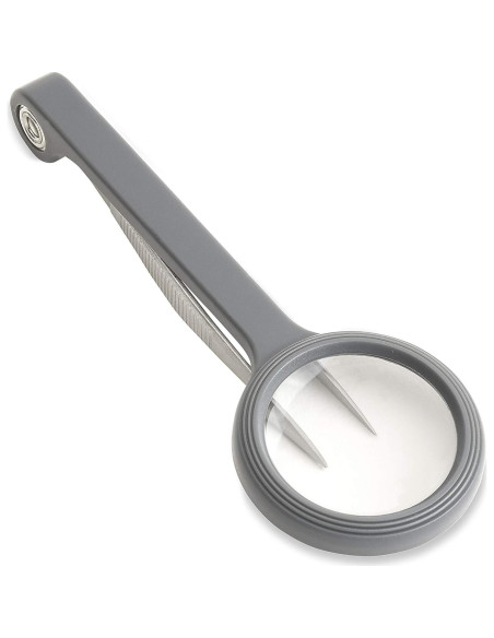 Lupa Compacta 4.5x Carson MG-55 con Pinzas de Precisión