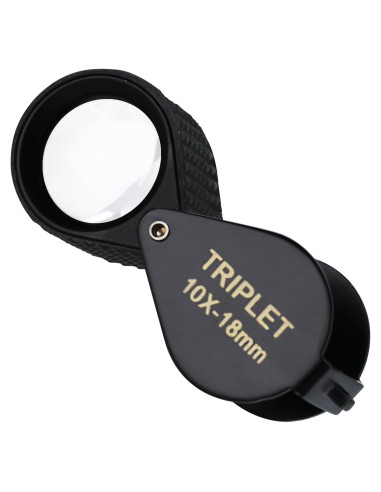 Lupa Mini Joyero JuviPerpric 20X Plegable con Lente de Vidrio