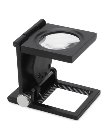 Lupa de Joyero Rongon 10X con Luz LED Plegable