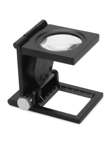 Lupa de Joyero Rongon 10X con Luz LED Plegable