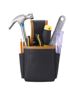 Cinturón de herramientas Compuda de cuero ajustable 83-134 cm