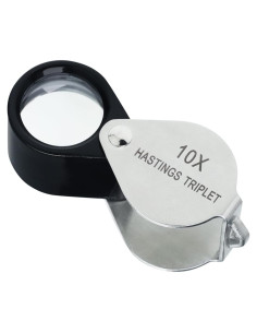 Lupa de Joyero Landtek 10X Triplete con Lente de 16mm