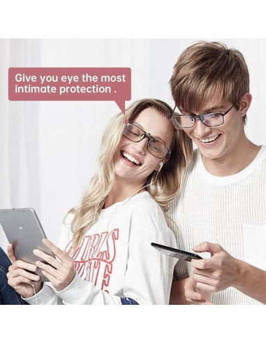 Gafas de lectura clip en Riwissipa anti luz azul 2.25x unisex