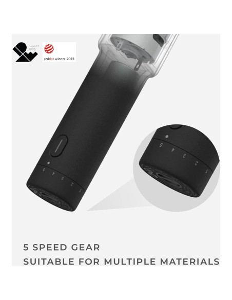 HOTO Herramienta Rotativa Inalámbrica 35 Accesorios 25000 RPM