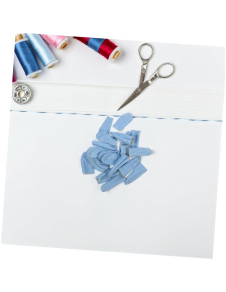 20 Dedales de Cuero SEWACC para Coser a Mano - Protectores de Dedos