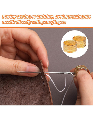 Kit de Agujas de Costura Tikjiua 63 Piezas para Tapicería