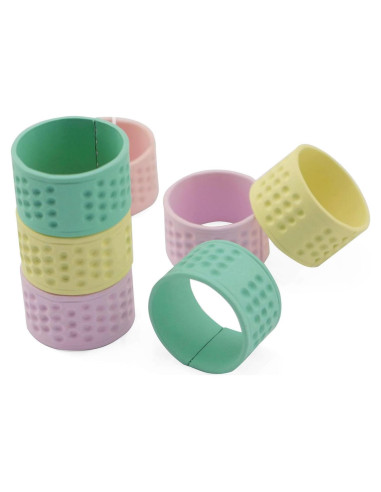 Dedales de Metal XGNG 6 Piezas Ajustables para Coser