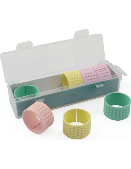 Dedales de Metal XGNG 6 Piezas Ajustables para Coser