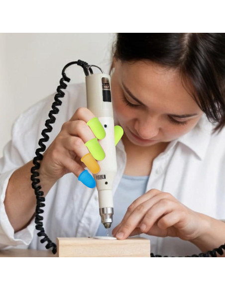 15 Protectores de Dedos de Silicona COMNICO Reutilizables