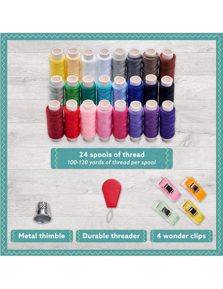 Kit de Costura Artika 94 Piezas para Adultos y Niños