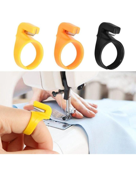 Juego de Dedales de Plástico 3 Piezas Galepromot - Accesorios Costura