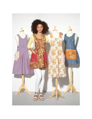 Kit de Patrón de Costura McCall M8308 para Delantales S-M-L-XL