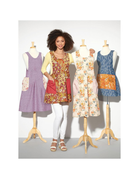 Kit de Patrón de Costura McCall M8308 para Delantales S-M-L-XL