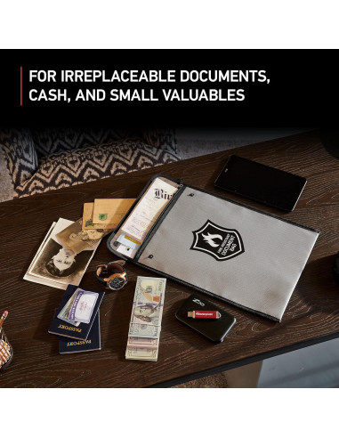 Bolsa SentrySafe Resistente al Fuego y Agua 22.86x33.02cm