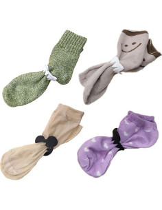 20 Anillos Sujetadores de Calcetines Sujosa - Silicona Flexible 2