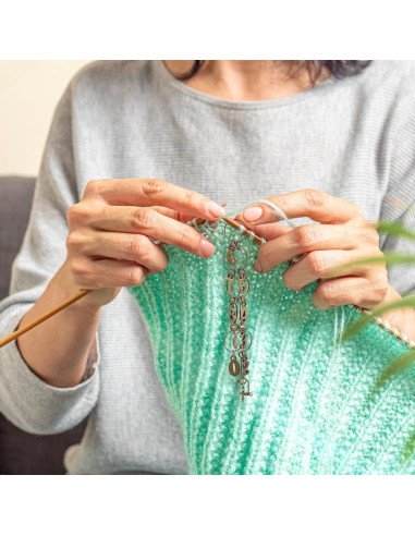 Cadenas Contadoras de Fila BENECREAT 3 Piezas Latón 3 Colores
