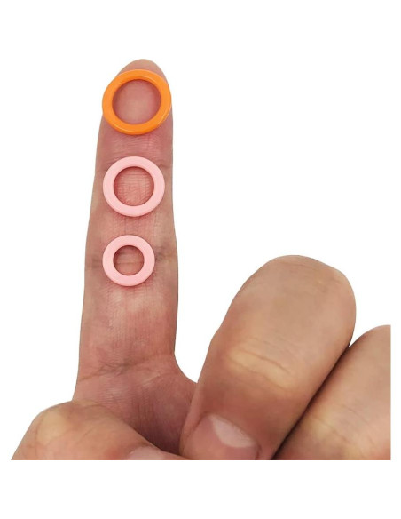 450 Anillos de Marcado Auxiliar findTop para Tejido - 3 Tamaños