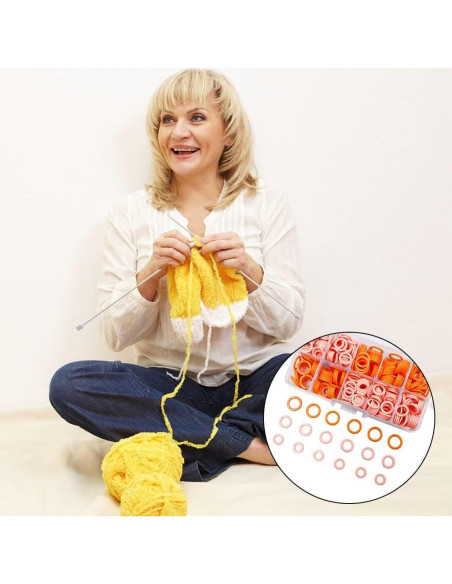 450 Anillos de Marcado Auxiliar findTop para Tejido - 3 Tamaños